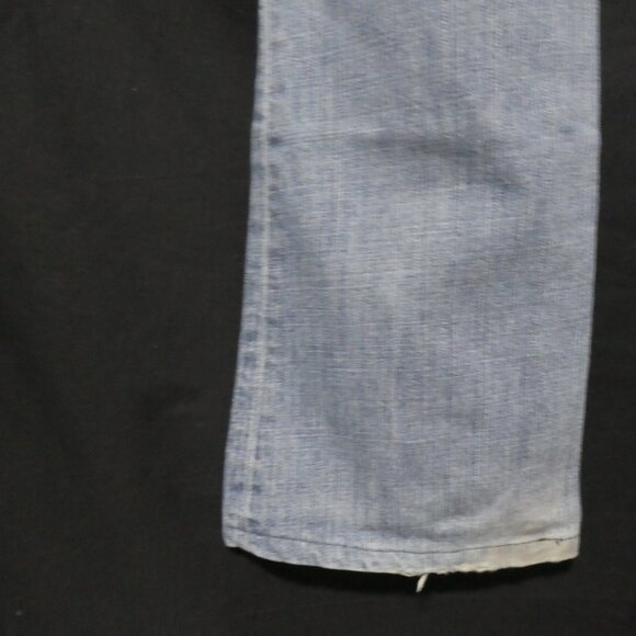 OLD NAVY DENIM - OND | 8 Long | Low Waist | Boot-Cut | Distressed Faded Denim - Picture 15 of 16